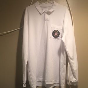 Supreme “In god we trust” long sleeve polo